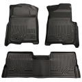 Picture of Husky Liners 09-12 Honda Pilot All WeatherBeater Combo Black Floor Liners One Piece for 2nd Row