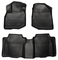 Picture of Husky Liners 09-12 Honda Fit WeatherBeater Combo Black Floor Liners