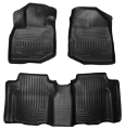 Picture of Husky Liners 09-12 Honda Fit WeatherBeater Combo Black Floor Liners