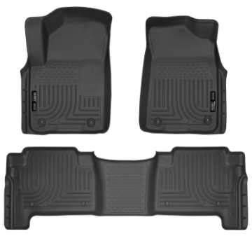 Picture of Husky Liners 2011 Infiniti QX56 WeatherBeater Combo Black Floor Liners