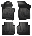Picture of Husky Liners 2012 Volkswagen Passat WeatherBeater Combo Black Floor Liners