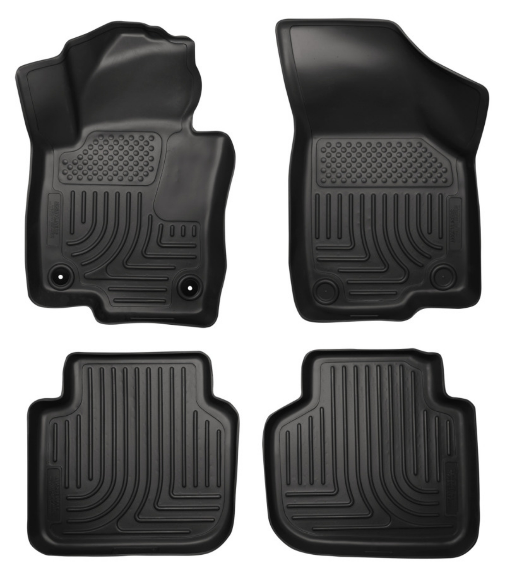 Picture of Husky Liners 2012 Volkswagen Passat WeatherBeater Combo Black Floor Liners