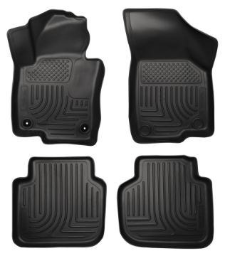 Picture of Husky Liners 2012 Volkswagen Passat WeatherBeater Combo Black Floor Liners