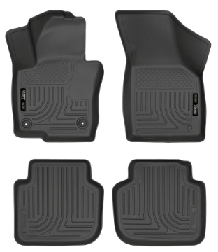 Picture of Husky Liners 2012 Volkswagen Passat WeatherBeater Combo Black Floor Liners