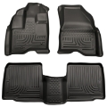 Picture of Husky Liners 10-13 Ford Taurus WeatherBeater Combo Black Floor Liners