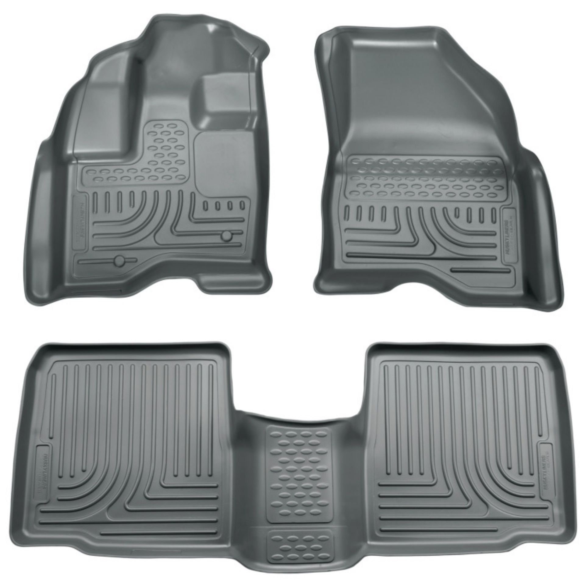 Picture of Husky Liners 09-13 Lincoln MKS WeatherBeater Combo Black Floor Liners