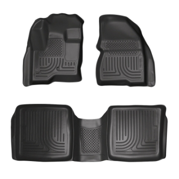 Picture of Husky Liners 09-12 Ford Flex-10-12 Lincoln MKT WeatherBeater Combo Black Floor Liners