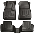 Picture of Husky Liners 11-12 Ford Fiesta WeatherBeater Combo Black Floor Liners