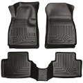 Picture of Husky Liners 11-12 Ford Fiesta WeatherBeater Combo Black Floor Liners