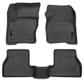 Picture of Husky Liners 2012 Ford Focus 4DR-5DR WeatherBeater Combo Black Floor Liners