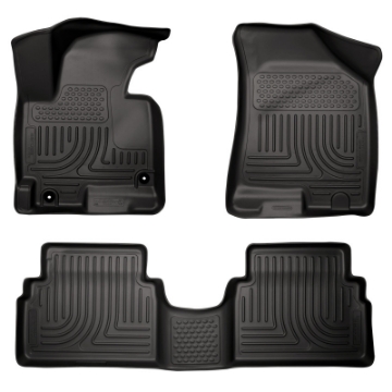 Picture of Husky Liners 11-12 Hyundai Tucson WeatherBeater Combo Black Floor Liners