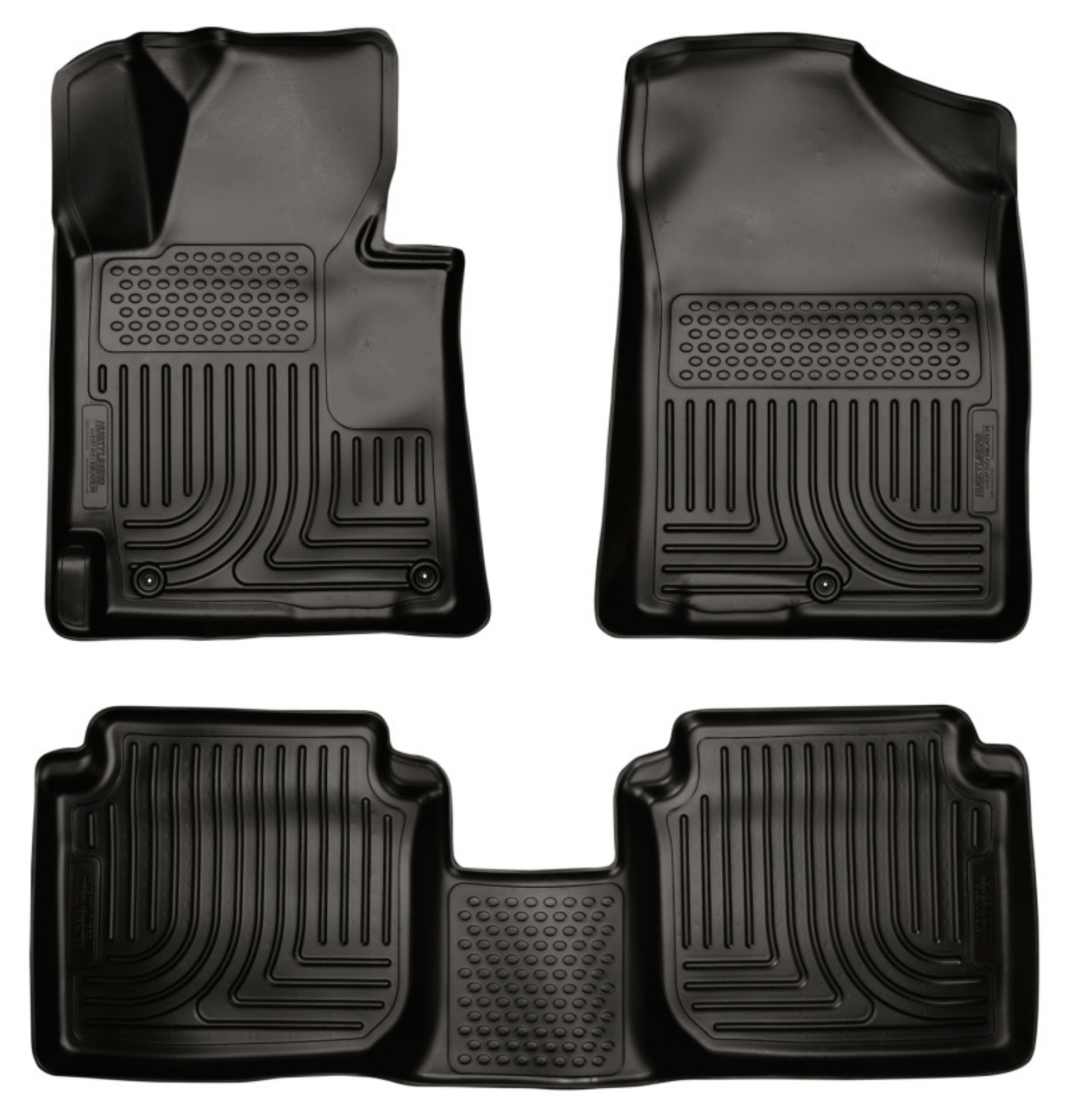 Picture of Husky Liners 2011 Hyundai Elantra WeatherBeater Combo Black Floor Liners