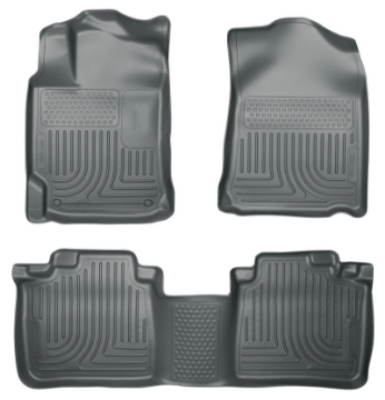Picture of Husky Liners 2012 Toyota Camry WeatherBeater Combo Gray Floor Liners