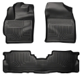 Picture of Husky Liners 2012 Toyota Prius v WeatherBeater Combo Black Floor Liners