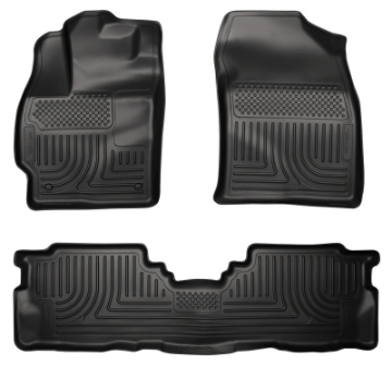 Picture of Husky Liners 2012 Toyota Prius v WeatherBeater Combo Black Floor Liners