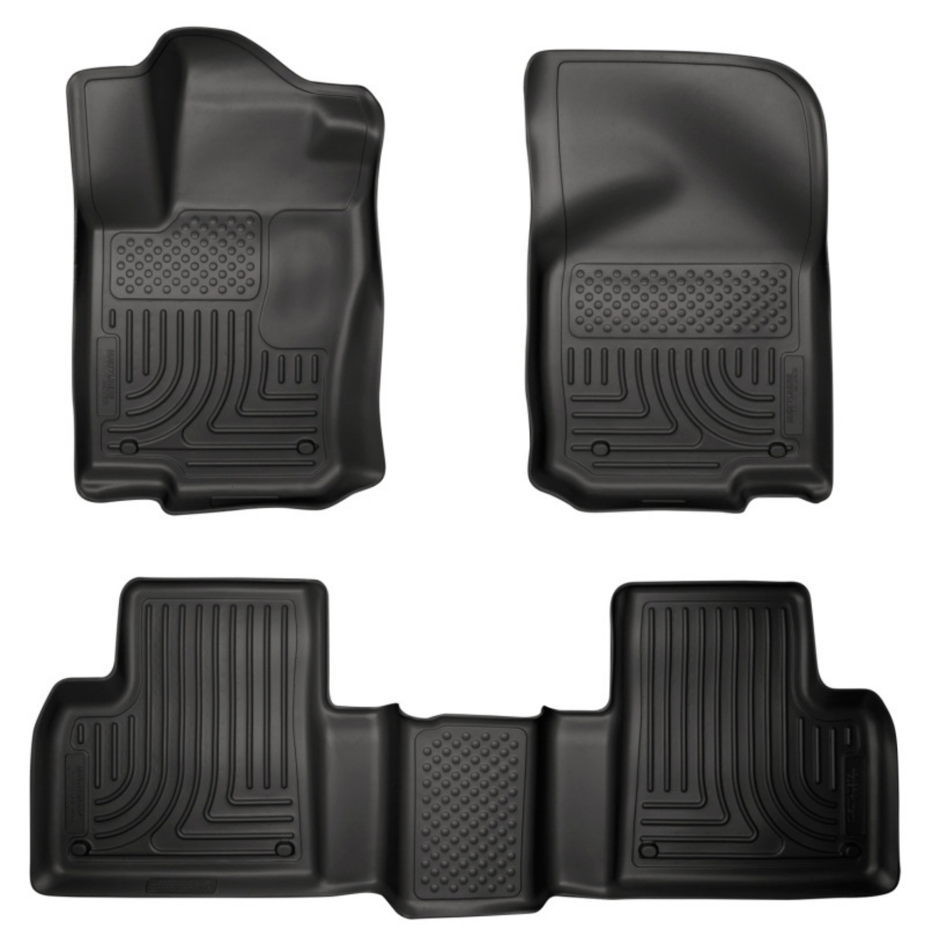 Picture of Husky Liners 2012 Mercedes ML350 WeatherBeater Combo Black Floor Liners