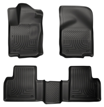 Picture of Husky Liners 2012 Mercedes ML350 WeatherBeater Combo Black Floor Liners