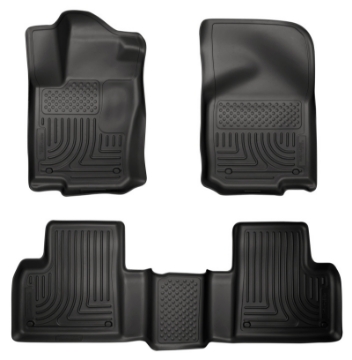 Picture of Husky Liners 2012 Mercedes ML350 WeatherBeater Combo Black Floor Liners