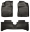 Picture of Husky Liners 2012 Toyota Prius c WeatherBeater Combo Black Floor Liners