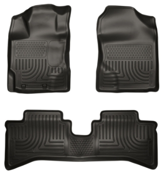 Picture of Husky Liners 2012 Toyota Prius c WeatherBeater Combo Black Floor Liners