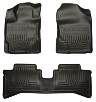 Picture of Husky Liners 2012 Toyota Prius c WeatherBeater Combo Black Floor Liners