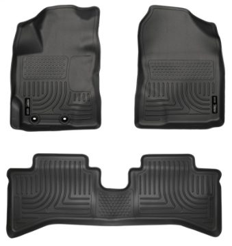 Picture of Husky Liners 2012 Toyota Prius c WeatherBeater Combo Black Floor Liners