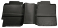 Picture of Husky Liners 99-06 Chevy Silverado-GMC Sierra All Ext- Cab Classic Style 2nd Row Black Floor Liner