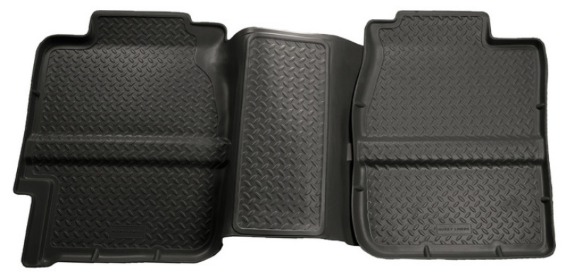 Picture of Husky Liners 99-06 Chevy Silverado-GMC Sierra All Ext- Cab Classic Style 2nd Row Black Floor Liner