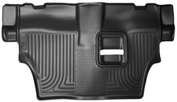 Picture of Husky Liners 11-22 Dodge Durango WeatherBeater 2nd Row Bench w-3rd Row Seat Black Floor Liners