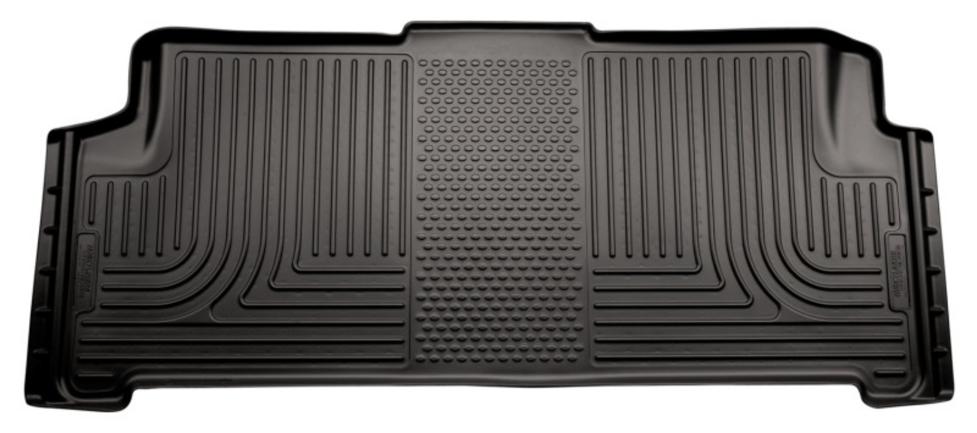 Picture of Husky Liners 08-12 Chrysler Town Country-Dodge Grand Caravan WeatherBeater 2nd Row Black Floor Liner