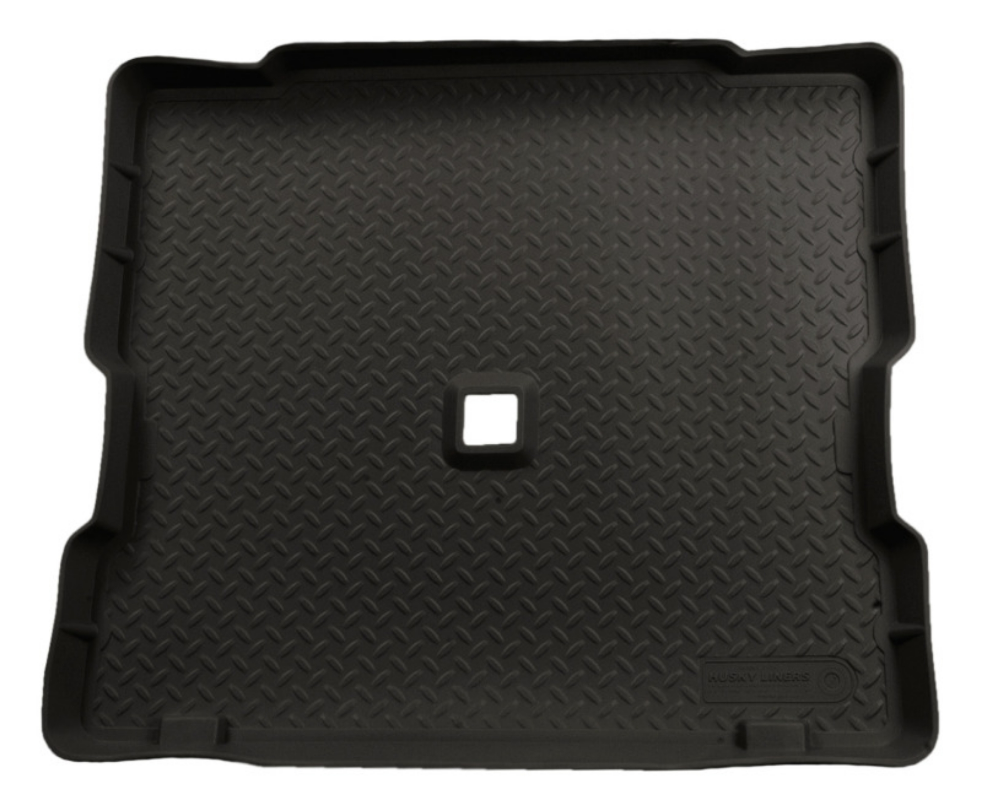 Picture of Husky Liners 86-02 Jeep Wrangler Classic Style Black Rear Cargo Liner