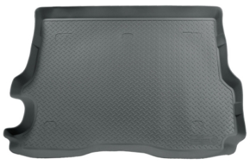 Picture of Husky Liners 02-06 GM Trailblazer-Bravada-Envoy-05-08 Saab 9-7X Classic Style Gray Rear Cargo Liner