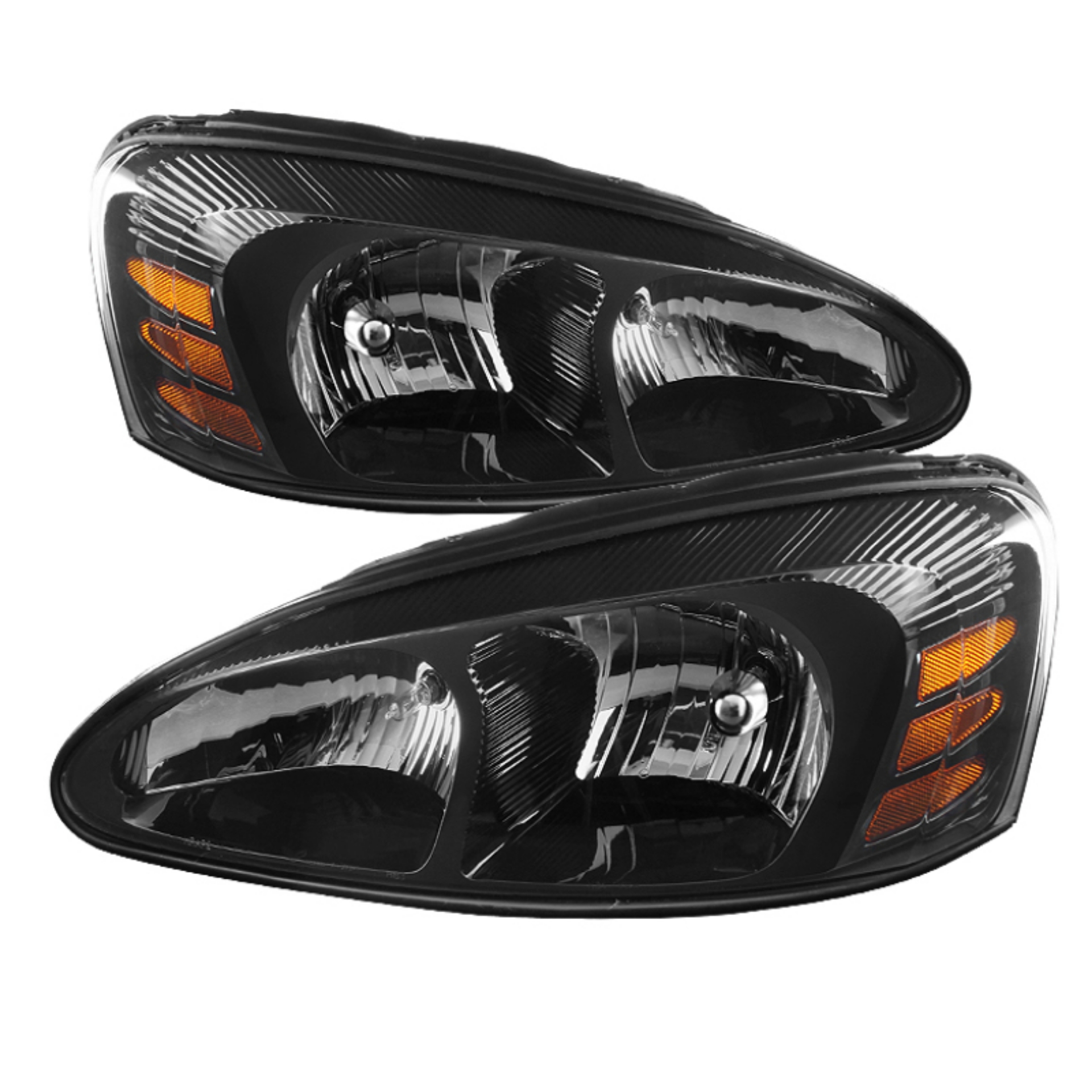 Picture of xTune Pontiac Grand Prix 04-08 Crystal Headlights Black HD-JH-PGPRIX04-AM-BK