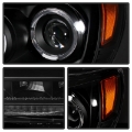 Picture of xTune Toyota Tacoma 05-11 Halo Projector Headlights Black PRO-JH-TT05-LED-BK
