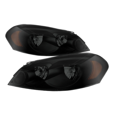 Picture of Xtune Chevy Impala 06-13 Monte Carlo 06-07 Crystal Headlights Black Smoked HD-JH-CIM06-AM-BSM