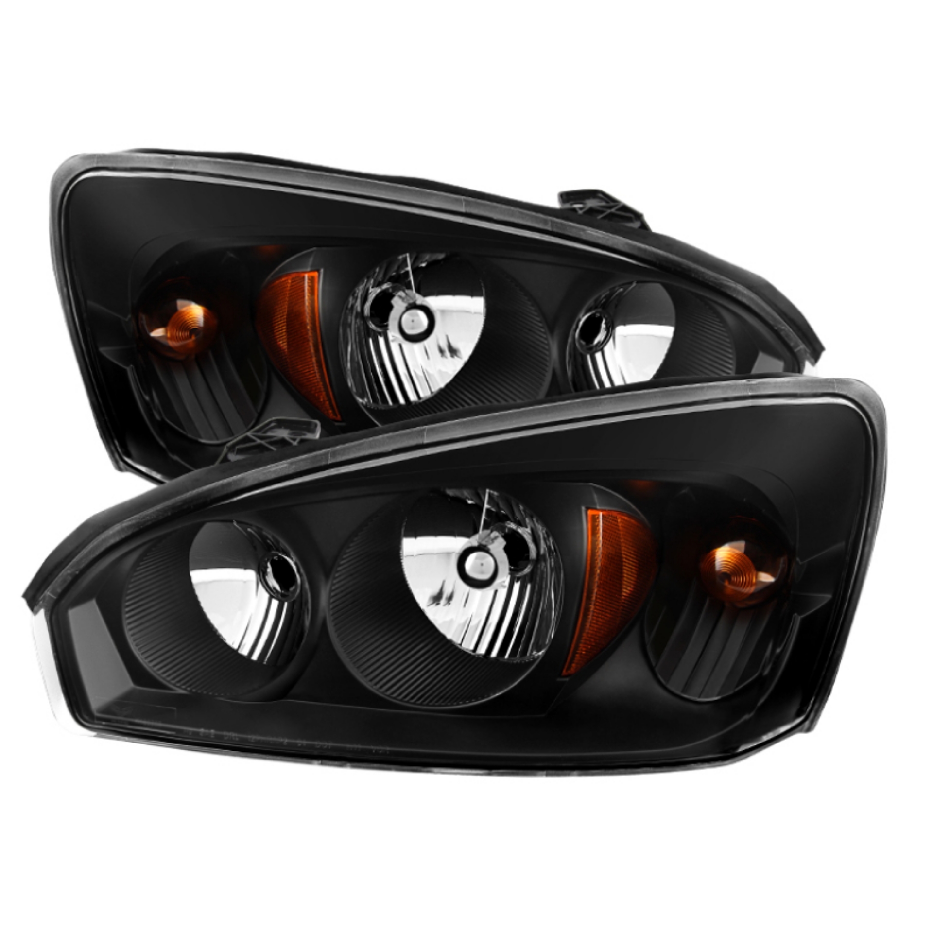 Picture of xTune Chevy Malibu 04-08 Crystal Headlights Black HD-JH-CMA04-AM-BK