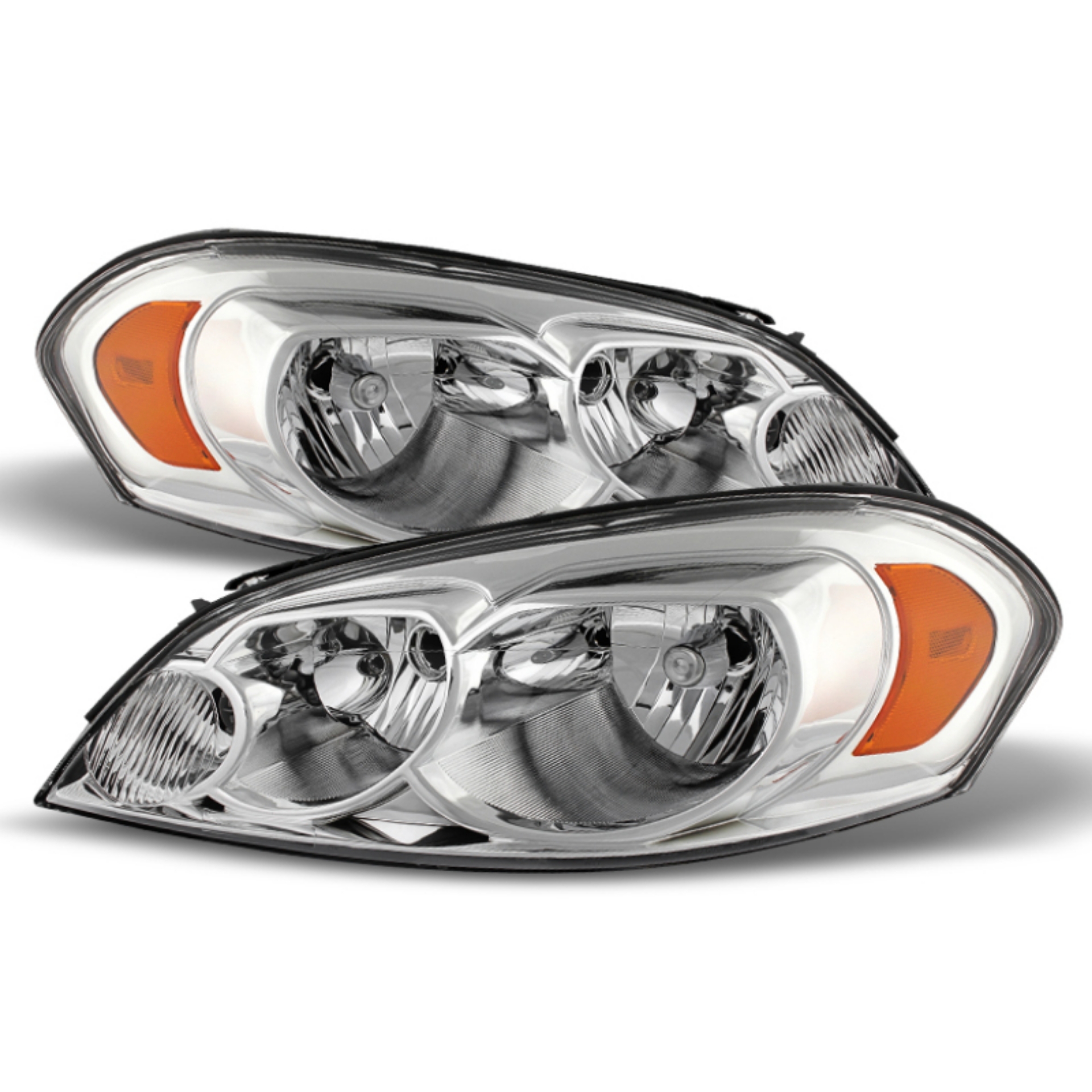 Picture of xTune Chevy Impala 06-13 Monte Carlo 06-07 Crystal Headlights Chrome HD-JH-CIM06-AM-C