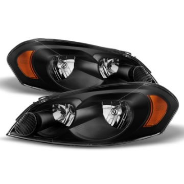 Picture of xTune Chevy Impala 06-13 Monte Carlo 06-07 Crystal Headlights Black HD-JH-CIM06-AM-BK