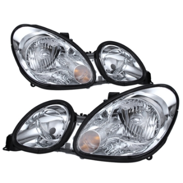 Picture of xTune Lexus GS300-GS400-GS430 98-05 Halogen Only Crystal Headlights Chrome HD-JH-LGS98-C