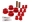 Picture of Energy Suspension 65-72 Dodge Charger w- 2in Main Eye Red Rear Leaf Spring Bushing Set