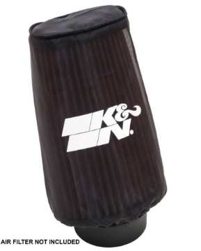 Picture of K&N Filter Wrap Drycharger Oval Tapered Black - 3-25in Base I-S Width x 2-5in Top I-S Width x 7in H