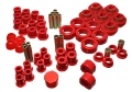 Picture of Energy Suspension 81-87 Chevy-GMC 4WD W- Stock Front Springs Red Hyper-flex Master Bushing Set