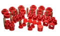 Picture of Energy Suspension 81-87 Chevy-GMC 4WD w- Aftermarket Frt Springs Red Hyper-flex Master Bushing Set