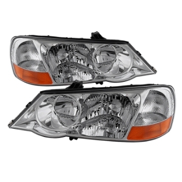 Picture of xTune Acura Tl 2002-2003 Hid Model Only OEM Style Headlights Chrome HD-JH-ATL02-HID-C