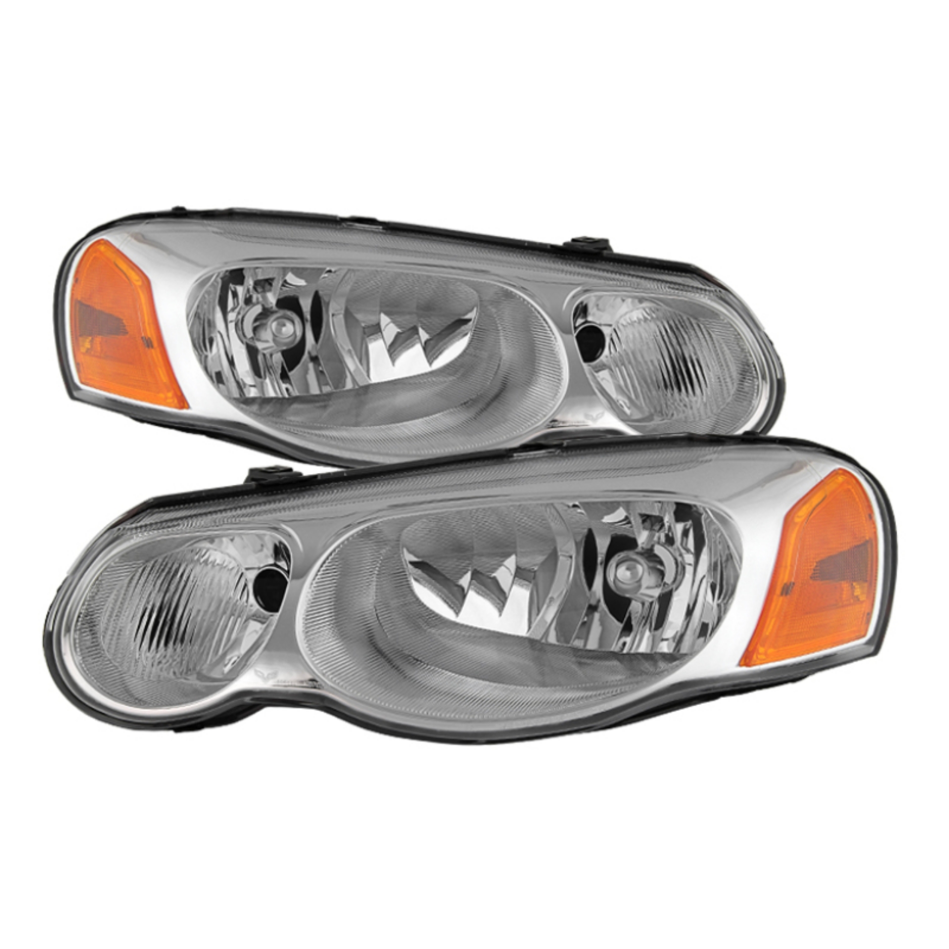 Picture of xTune Chrysler Sebring Convertible & Sedan 04-06 OEM Style Headlights Chrome HD-JH-CHRSE04-4D-AM-C