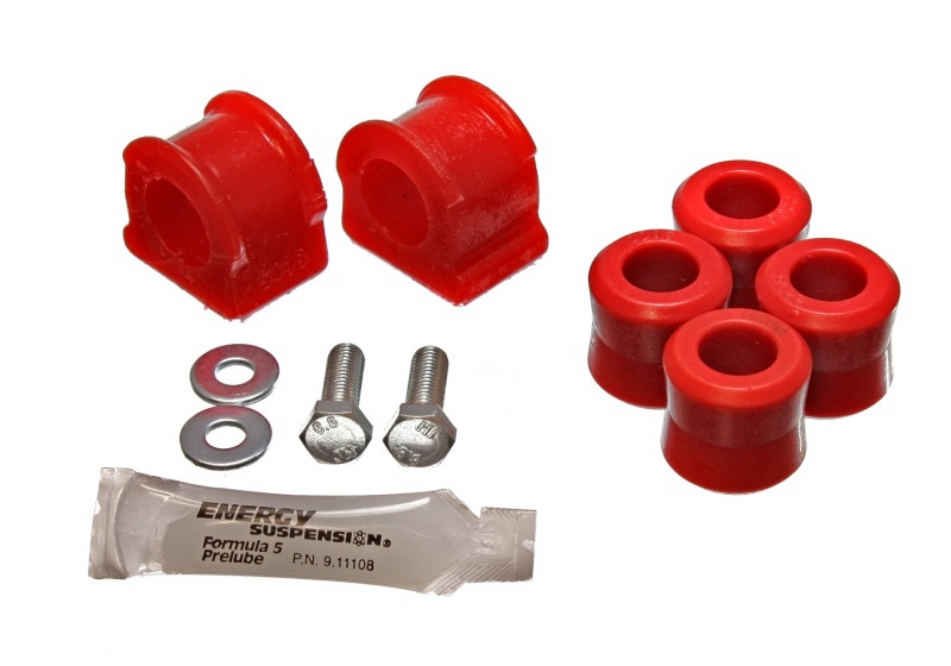 Picture of Energy Suspension 98-06 VW Beetle New Version Red 21mm Front Sway Bar Bushings
