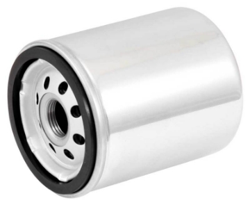 Picture of K&N Harley-Davidson 3in OD x 4-063in H Chrome Oil Filter