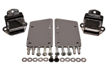 Picture of Energy Suspension LS Series Black Motor Conversion Set - Chrome Plated