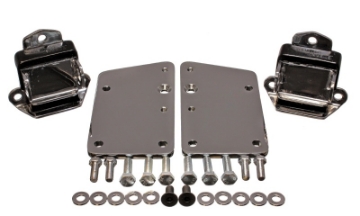 Picture of Energy Suspension LS Series Black Motor Conversion Set - Chrome Plated