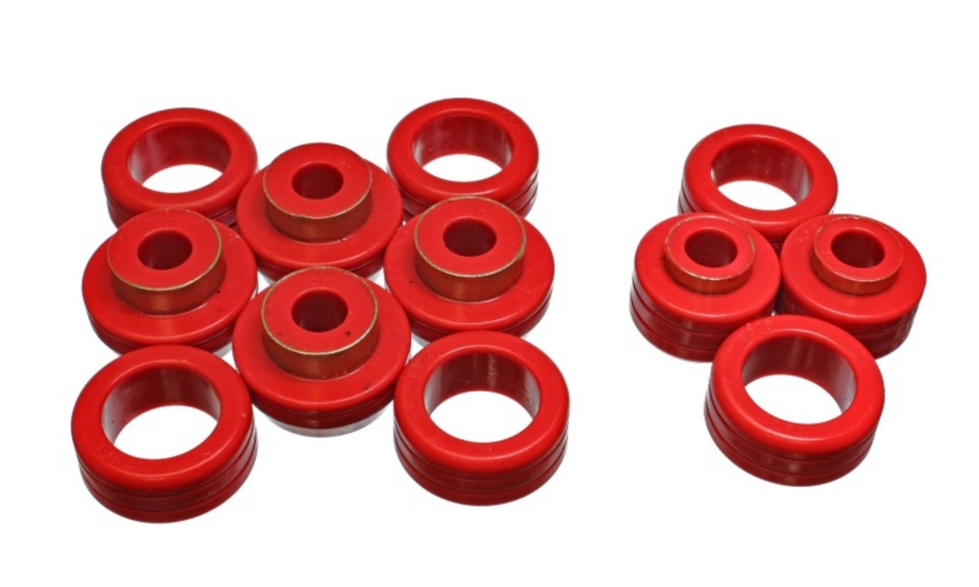 Picture of Energy Suspension 87-96 Dodge Dakota 2WD Red Body Cab Mount Set